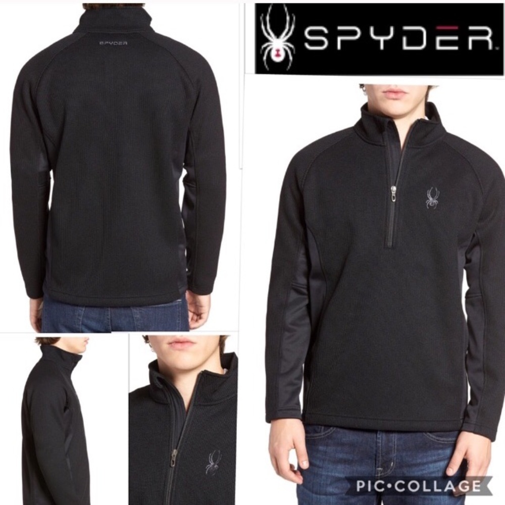 Men’s 1/2 zipper navy blue pullover